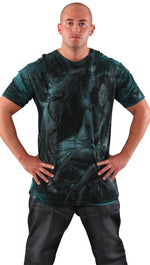 Affliction Hope Bamboo Mens Tee Turquoise