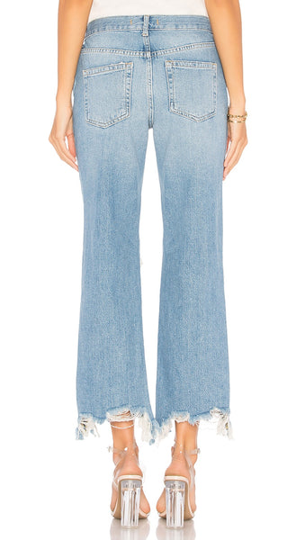 【Free People】マギー ミッドライズ ストレート Free People Maggie Mid-Rise Straight-Leg Jeans — east beach yoga