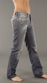 Meltin Pot Morgan Grey Cast Regular Fit Jean in UD275