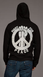 Threads 4 Thought Men's Fight for Peace Hoodie