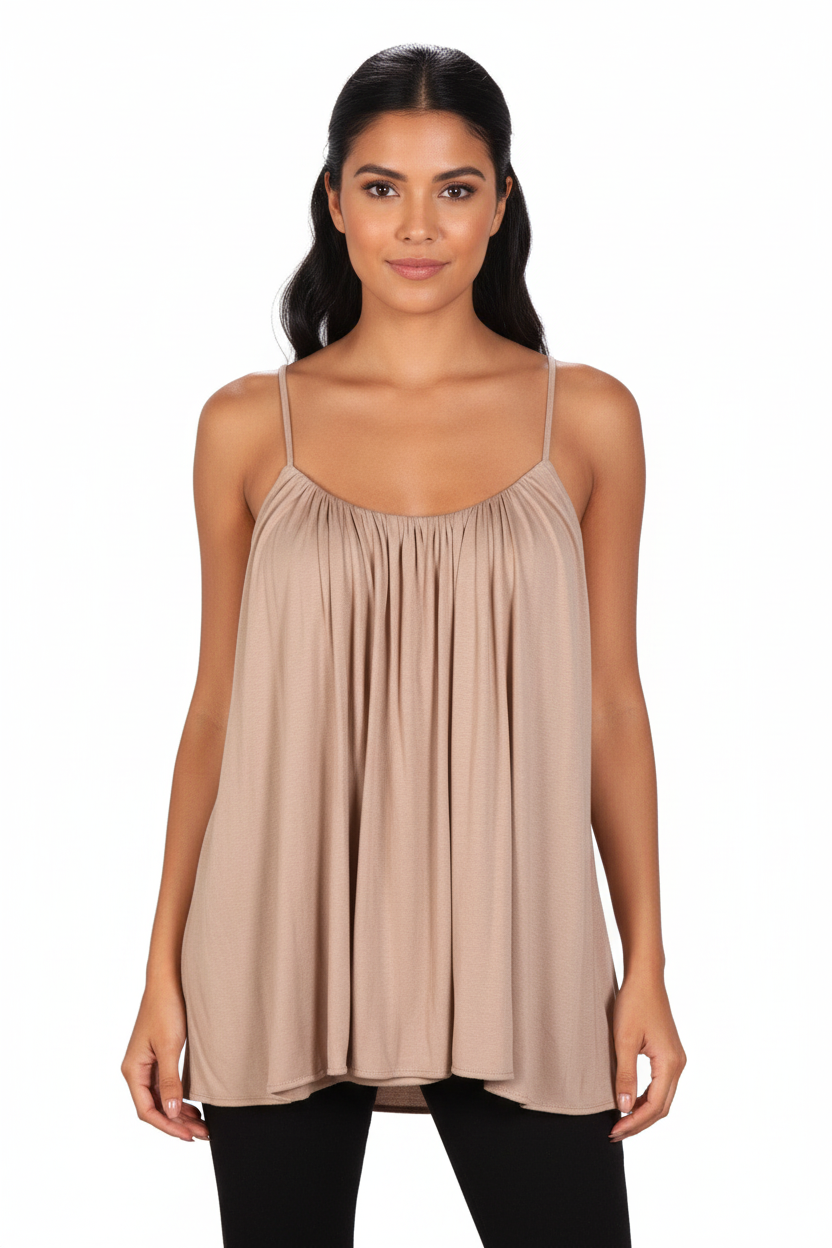 Revolver Violet Tank Tan - Clear View