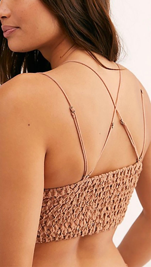 Free People Adella Bralette Frappe Bra Top Intimates | ShopAA