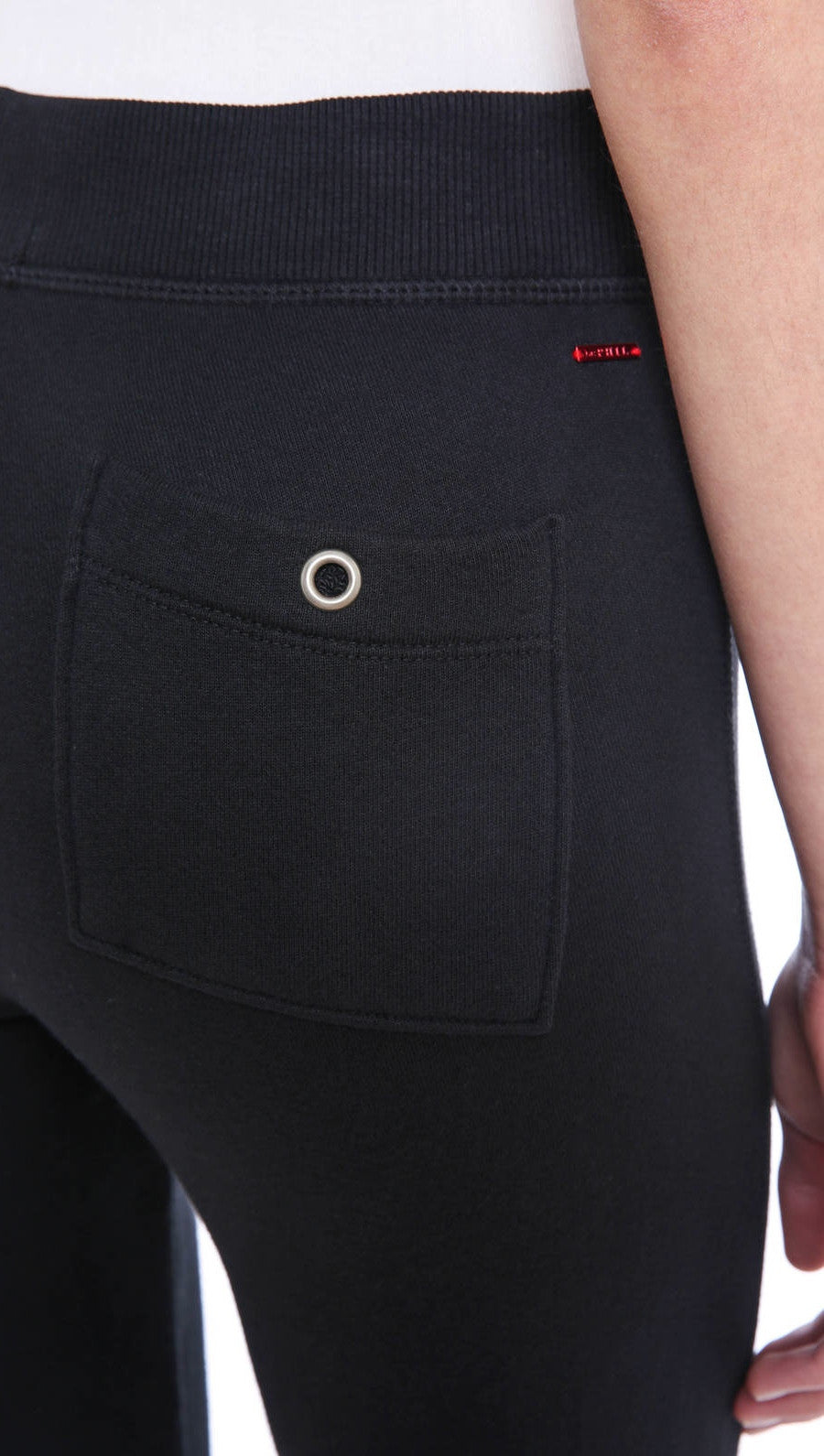 n:Philanthropy Emery Lace Up Ankle Sweatpants Pocket Black