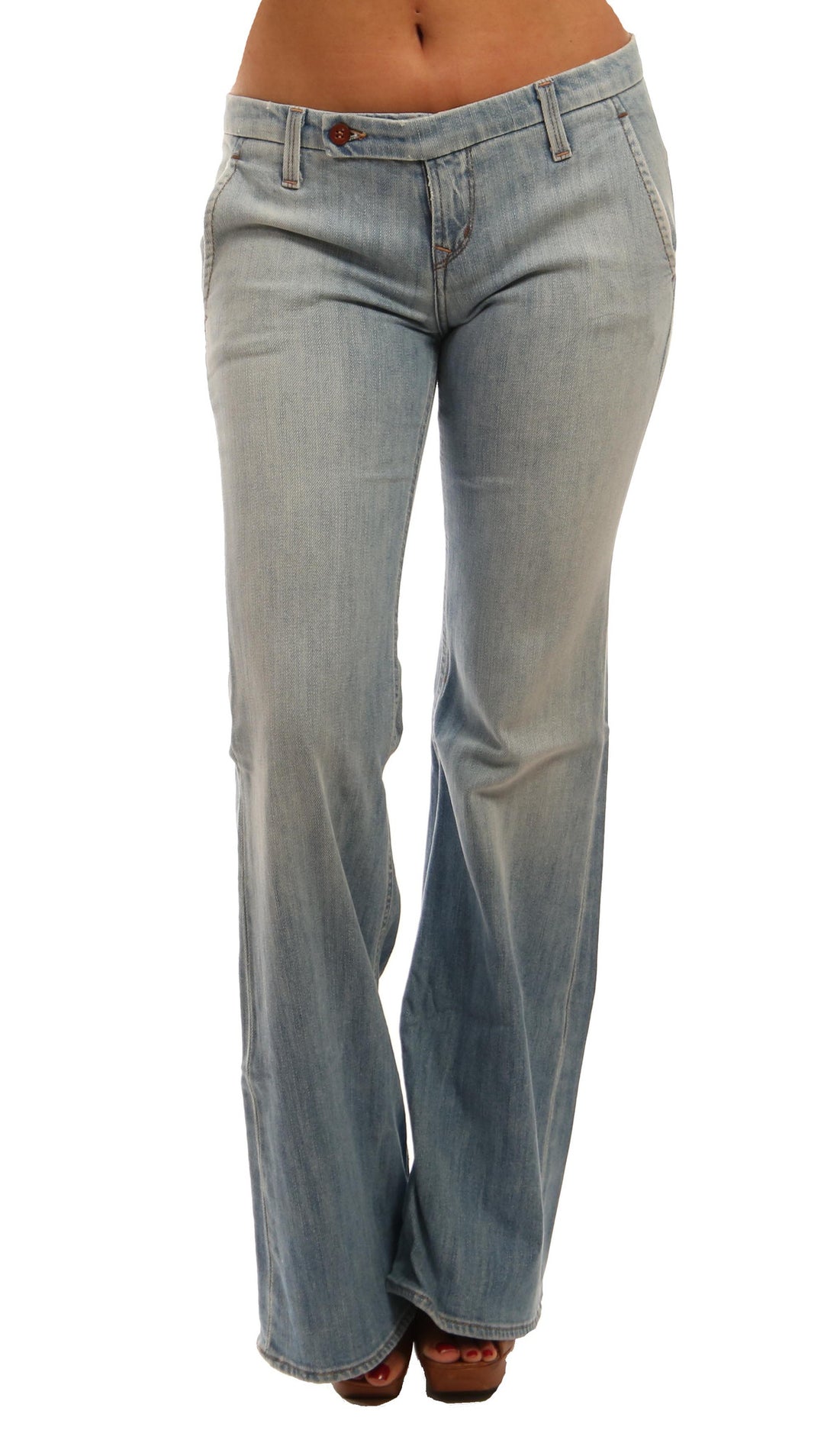 Raven Denim Courtney Trouser Jean in Malibu