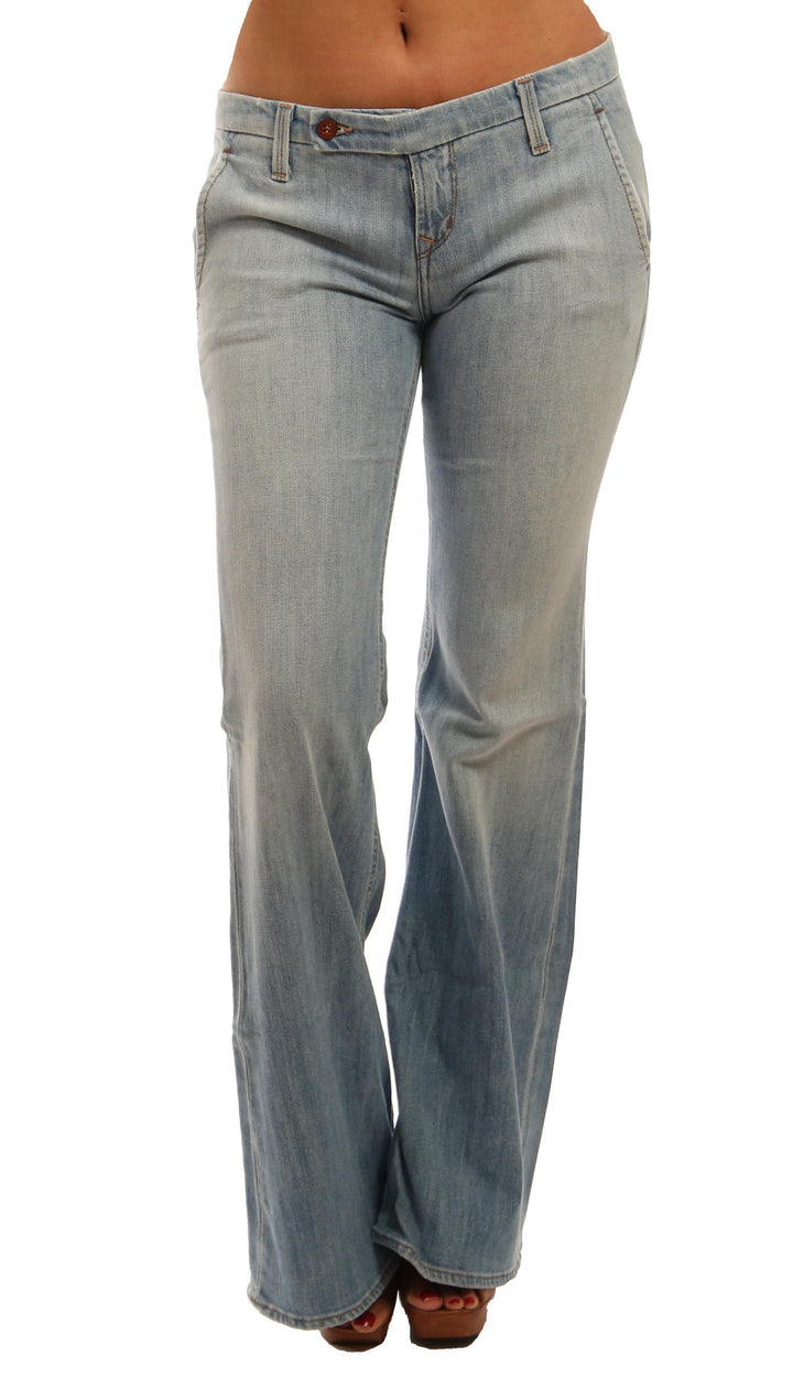 Raven Denim Courtney Trouser Jean in Malibu