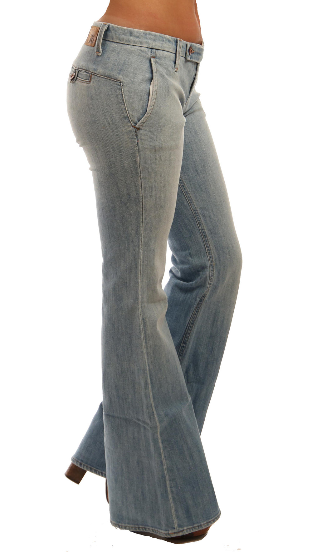 Raven Denim Courtney Trouser Jean in Malibu