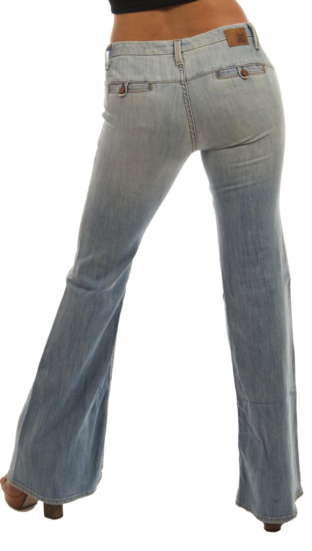 Raven Denim Courtney Trouser Jean in Malibu