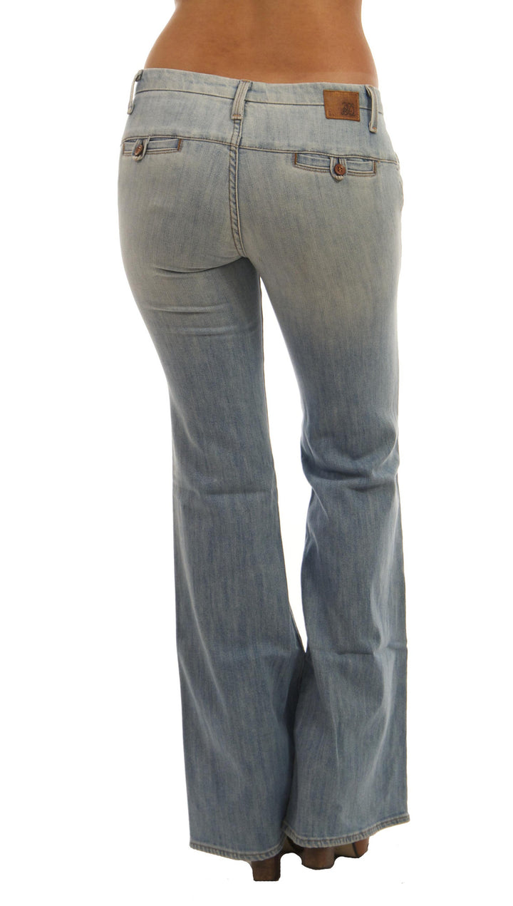 Raven Denim Courtney Trouser Jean in Malibu