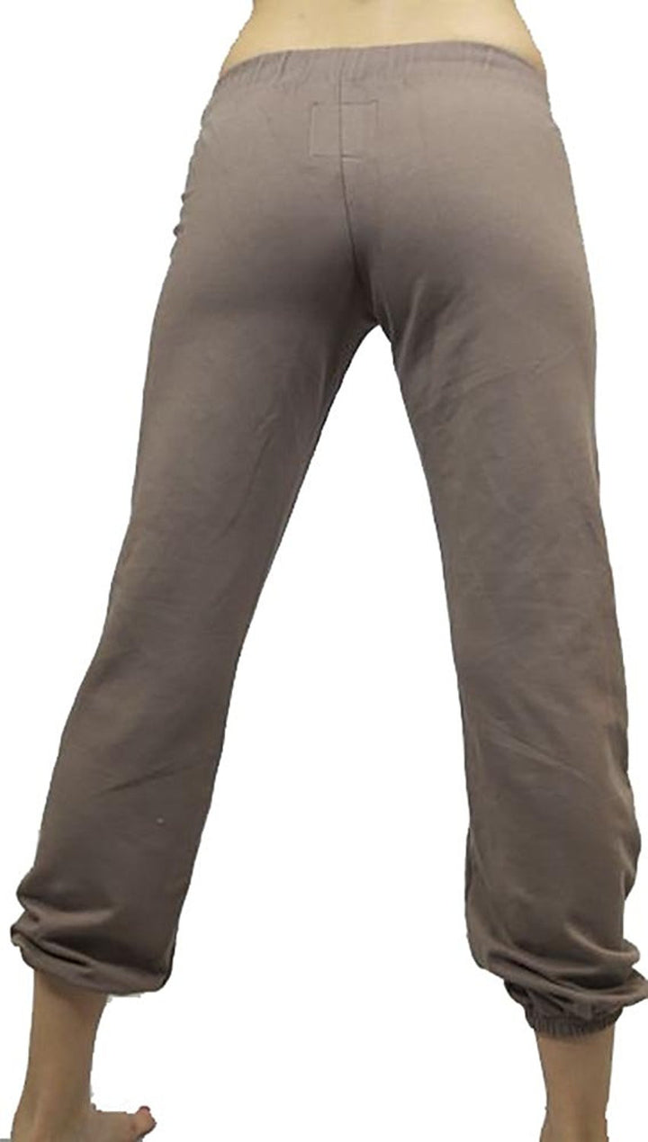 291 Venice This is Art Crop Skinny Sweatpant in Mushroom