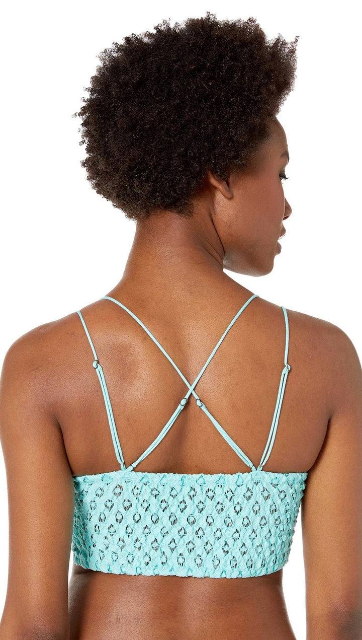 Free People Adella Bralette aqua Bra Top Intimates | ShopAA