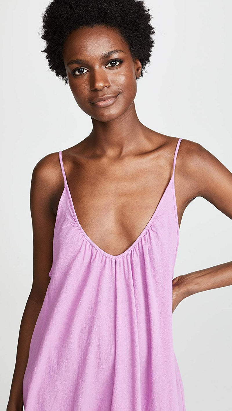 9Seed Paloma Cover Up Maxi Dress Petal Pink Purple | ShopAA