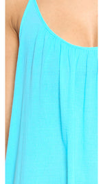 9Seed Tulum Maxi Cover Up Dress Ocean Blue | ShopAA