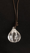 Apparel Addiction Crystal Necklace in Clear