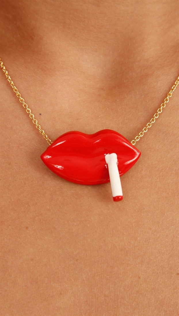 Apparel Addiction Jewelry Last Cigarette Necklace