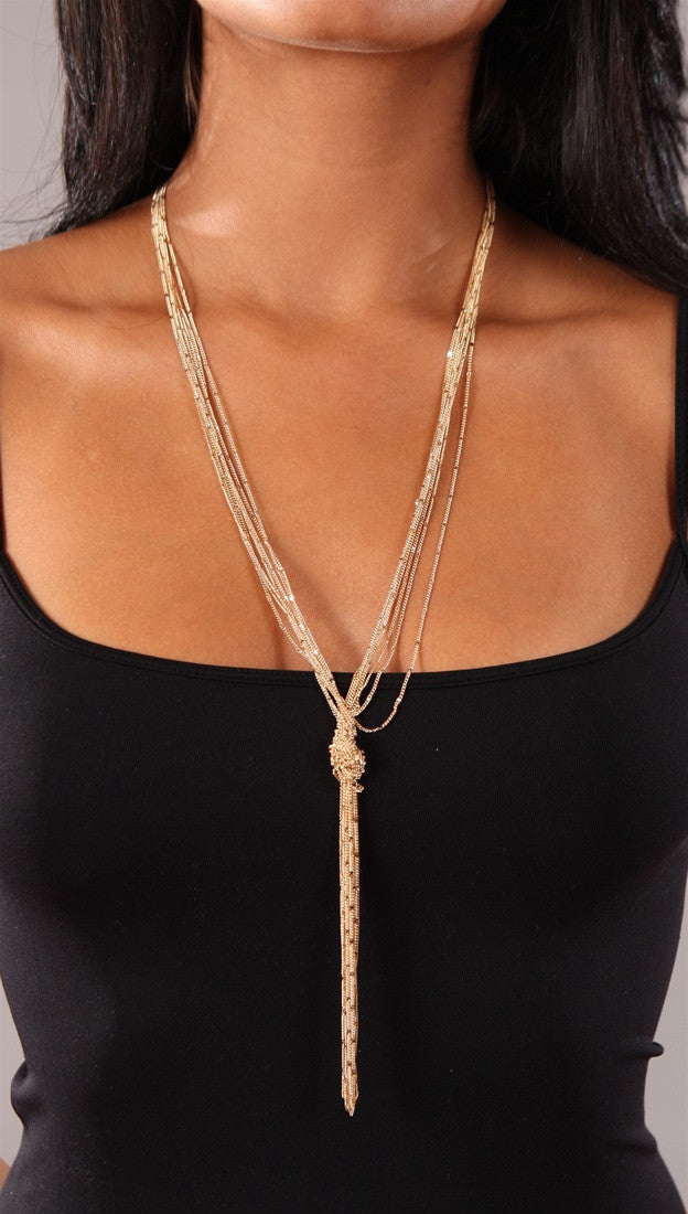 Apparel Addiction Knot Necklace