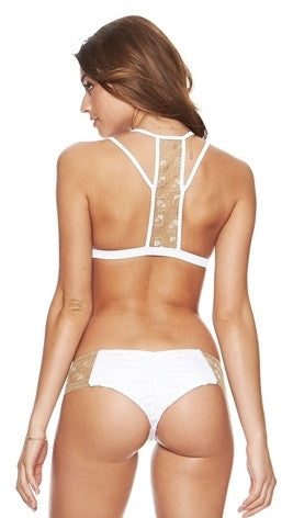 Beach Bunny Swimwear Seascape Bikini in White