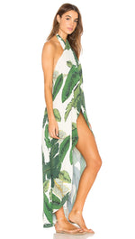 Beach Riot Palm Salty Wrap Maxi Dress Wrap Swim Cover Up I ShopAA