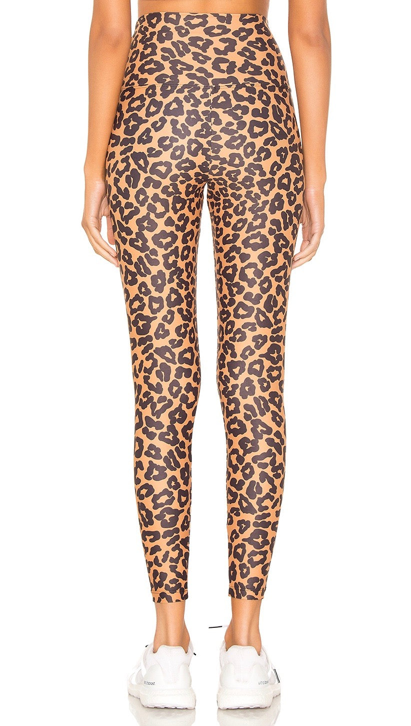 Protest - Heather - Termo-leggings med brunt leopardprint