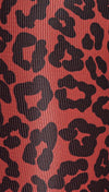 Beach Riot Cara Legging Warm Pinecone Wine Red Leopard Animal Print Pants | ShopAA