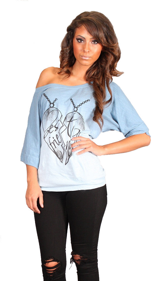 Brokedown Best Friends Kimono Shirt in Indigo