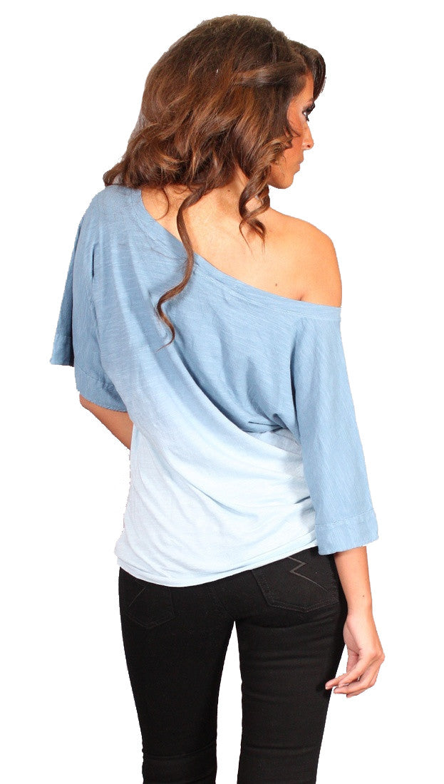 Brokedown Best Friends Kimono Shirt in Indigo