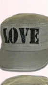 Brokedown Love Cadet Hat in Black or Olive