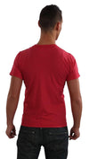 Chaser LA Mens Enjoy Coke Ice Cold Crew Neck Tee Shirt in Red