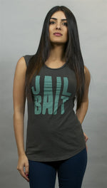Chaser Jail Bait Muscle Tee in Black