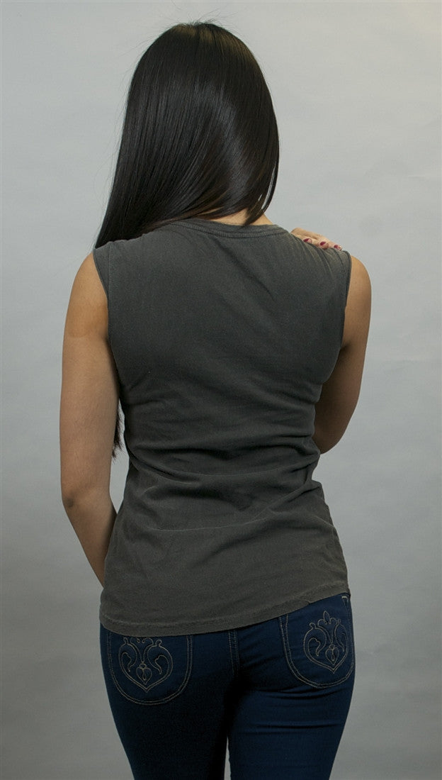 Chaser Jail Bait Muscle Tee in Black