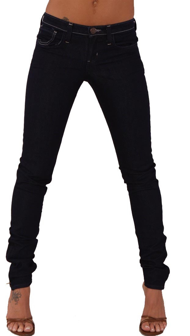 Chip & Pepper Super Skinny Slider Ankle Zip Dark Denim