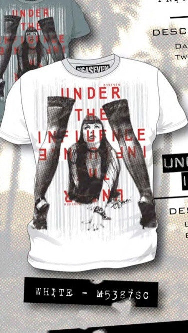 Code 64 Seven Under The Influence Tee in Grey