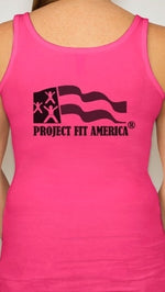 The Corey Stansell Bachelorette #TeamCorey Tank Top in Pink