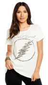 Chaser Grateful Dead Lightning Graphic Crew Neck Tee Shirt Top | ShopAA