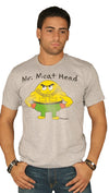 David & Goliath Mr. Meat Head Short Sleeve Mens Tee Shirt Grey ShopAA