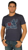 David & Goliath I Love Your Mom Mens Tee Shirt Navy Blue l ShopAA
