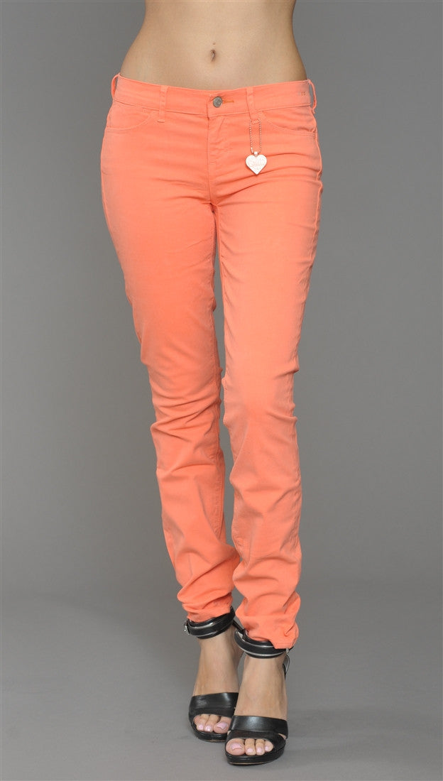 Dittos Dawn Mid Rise Skinny Jeans in Electric Sunset