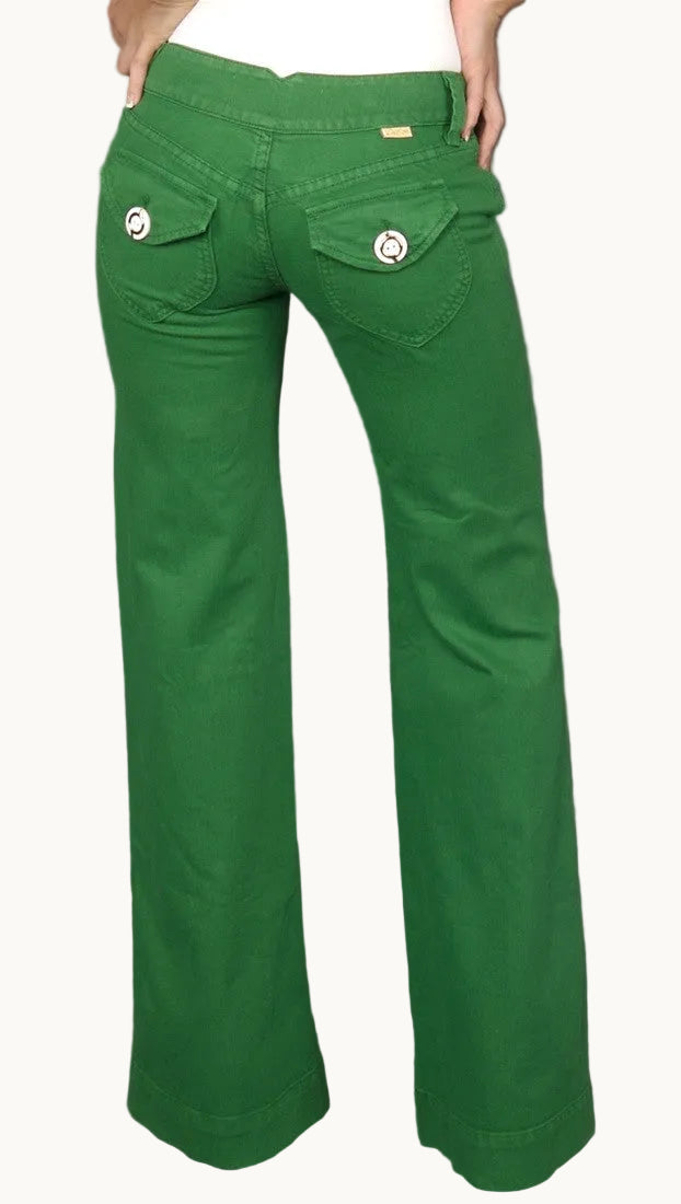 Dittos Sailor Baby Denim in Grass Green