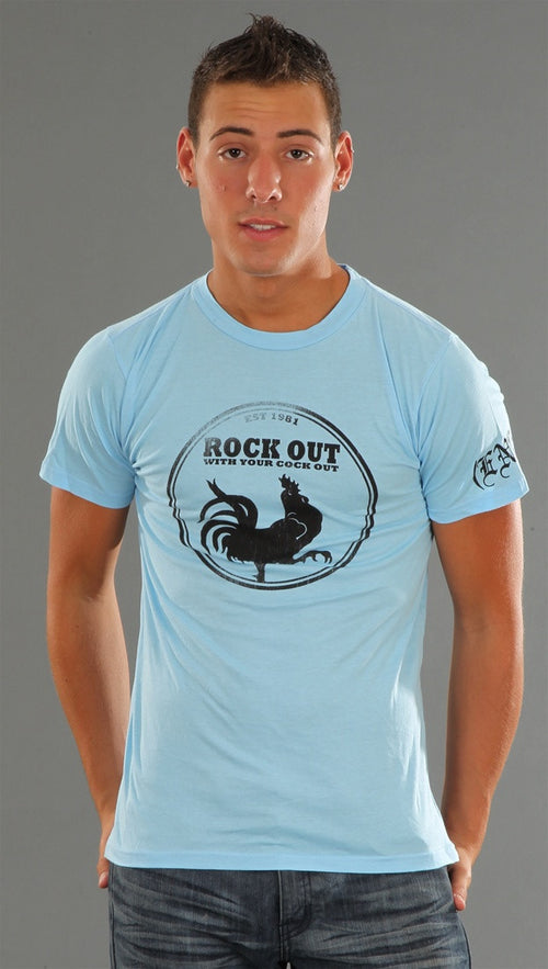 ENC Rock Out Tee in Blue