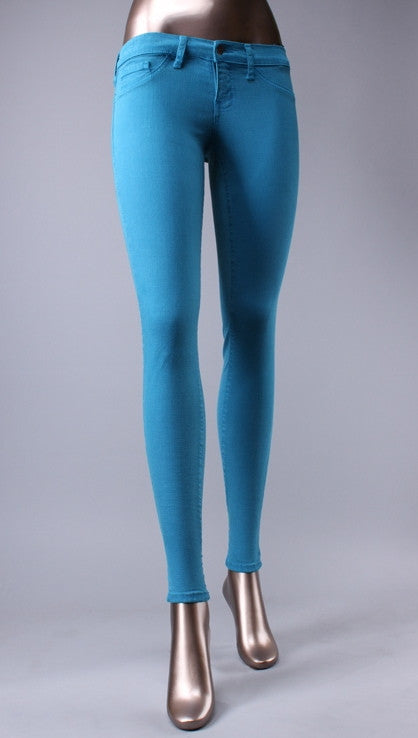 Flying Monkey Skinny Jeans in Ocean Blue