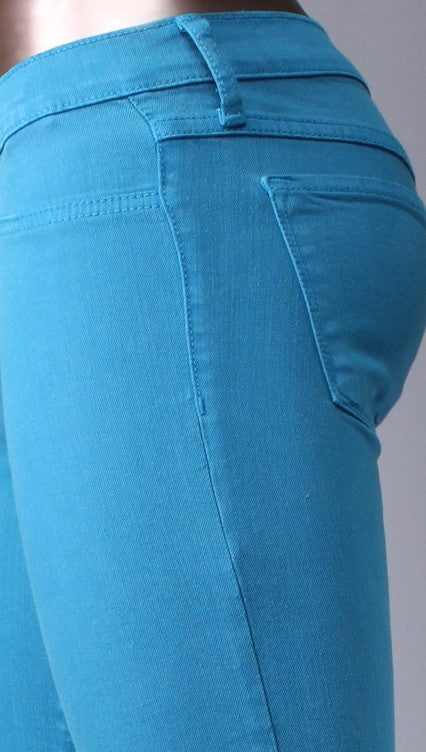 Flying Monkey Skinny Jeans in Ocean Blue