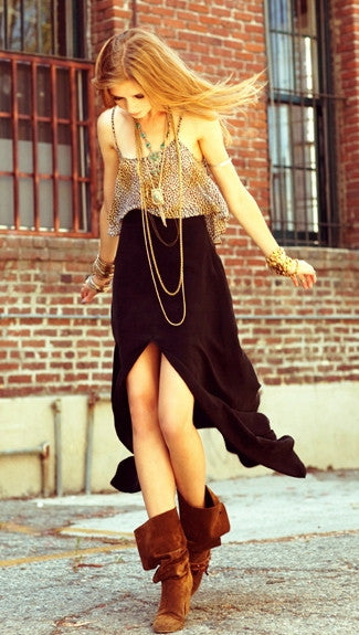 For Love and Lemons Tour Bus Tank in Cheetah