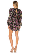 For Love & Lemons Morrison Sequin Floral Mini Dress Dahlia l ShopAA