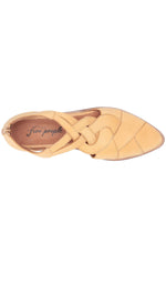 Free People Wanderlust Flats Natural Braided Leather Shoes I ShopAA
