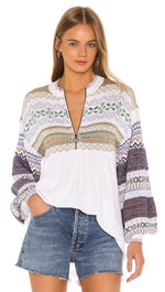 Free People Free People Cabin Fever Sweater Knit White I ShopAA