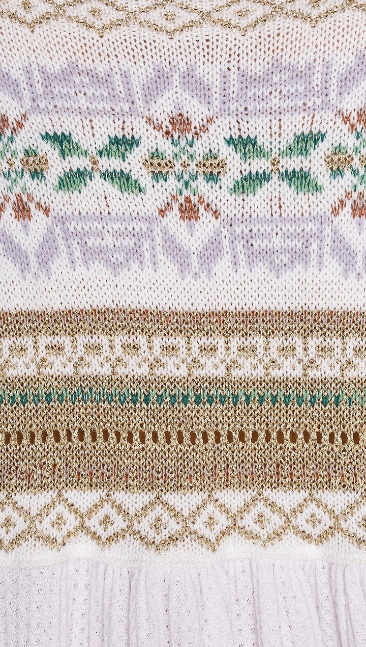 Free People Free People Cabin Fever Sweater Knit White I ShopAA