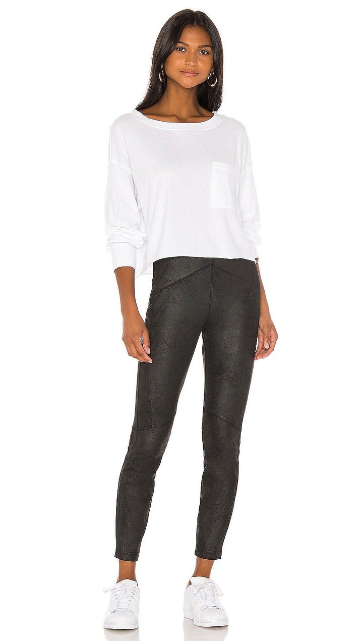 Free People Free People Midnight Vegan Suede Skinny Black | ShopAA