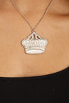 Funky Girl Bling Jewelry Funky Crown Necklace
