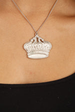 Funky Girl Bling Jewelry Funky Crown Necklace