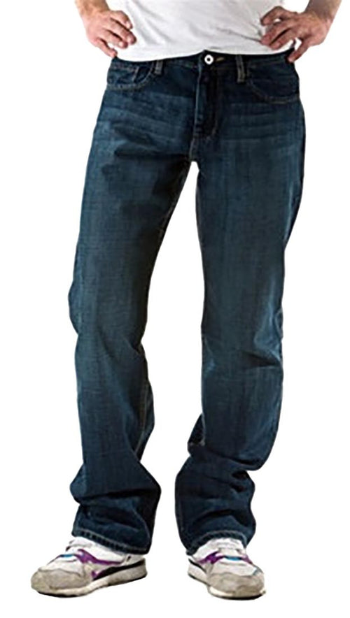 Goodsociety Mens Organic Premium Denim Straight Jeans Natural Dye Phinney 