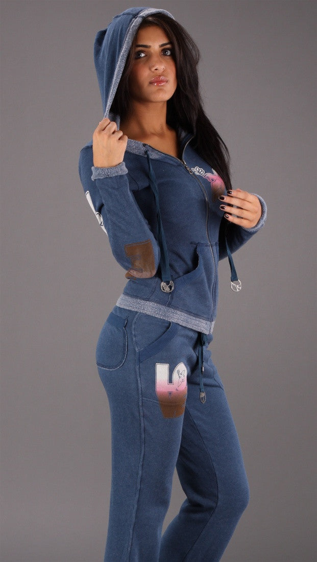 Gypsy 05 Love Hoodie in Blue